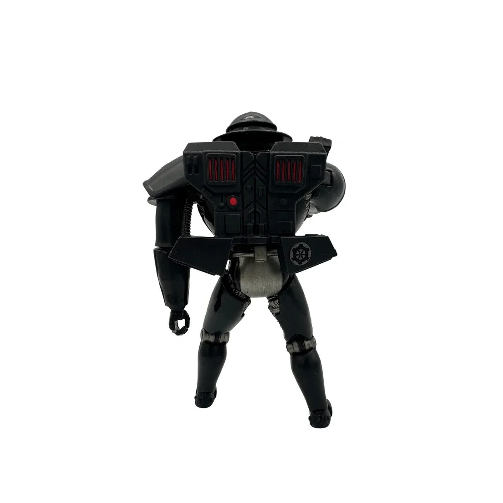 Star Wars Dark Trooper Phase III Figure Legacy Droid Factory Build 2009 3.75